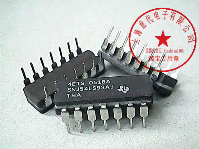SNJ54LS93J  TI   54LS93【正品军级】赛格市场G332室实体店 现货