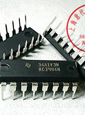 MC3486N  TI   DIP-16〖正品原装〗赛格市场G332室实体店 现货