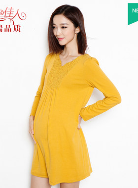 美孕佳人春季韩版孕妇装