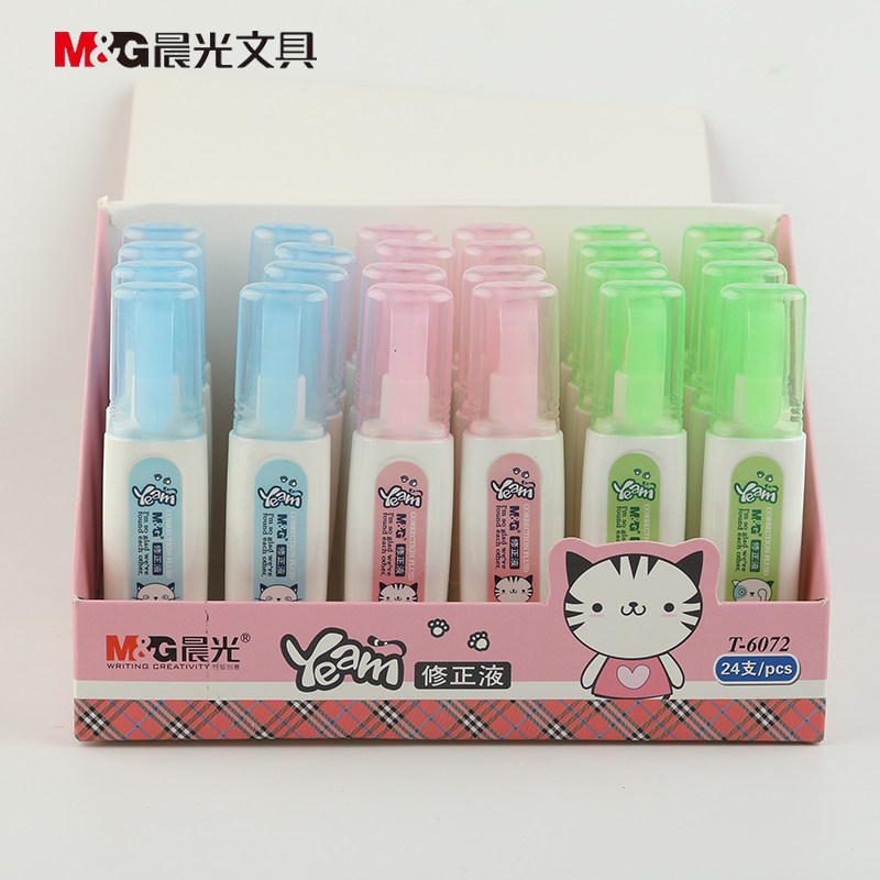 Chenguang Stationery Correction fluid 12ML Correction Pen Correction fluid Correction fluid student Alter Supplies T6072in the Electronic Dictionary/Electronic paper book/Stationery , Everyday school supplies , Correction fluid  category - from Buy2taobao.com to provide professional Taobao agent buy service