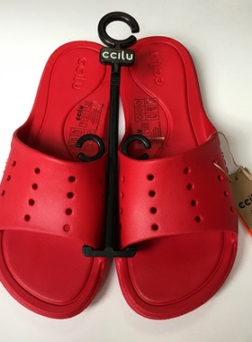 台湾进口ccilu超轻环保无味一体成型男女情侣EVA塑胶防滑浴室拖鞋