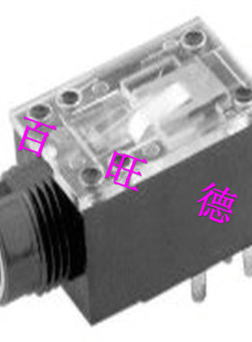 PJ-605A 6.35MM耳机插座 音频视频插座 麦克风插座