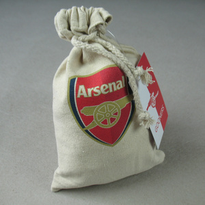 阿森纳队徽纯棉帆布袋整理袋礼品袋|枪手阿仙奴Arsenal
