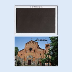 立陶宛 伦特瓦利斯 大教堂 磁性冰箱贴 旅行纪念品 磁贴21916