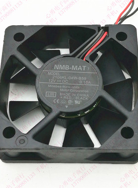原装 NMB-MAT 2106KL-04W-B59 12V 0.18A 5015 5CM 3线投影仪风扇