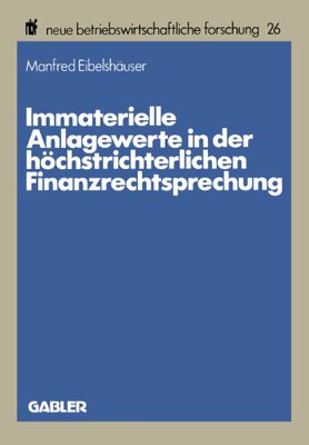 【预售】Immaterielle Anlagewerte in Der Hochstrichterl...