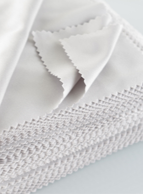 手机屏幕清洁贴膜布 清洁布 灰色擦屏布 清洁眼镜布条 无尘抹布