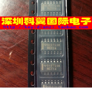 HCT14  74HCT14D  SN74HCT14DR触发器逆变器 贴片SOP-14 全新原装