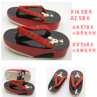 高货原单木屐 万用 和服 装饰品 摆件 挂件 日本正宗BJD儿童 小孩