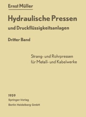 【预订】Hydraulische Pressen Und Druckflussi...