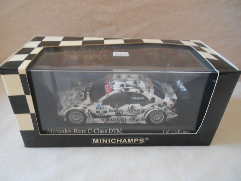 特价1:43迷你切 奔驰c-2006年dtm德国房车大师赛11# 限量1440