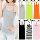 百搭上衣纯色大码 春夏女装 小吊带衫 内搭打底衫 莫代尔吊带背心短款