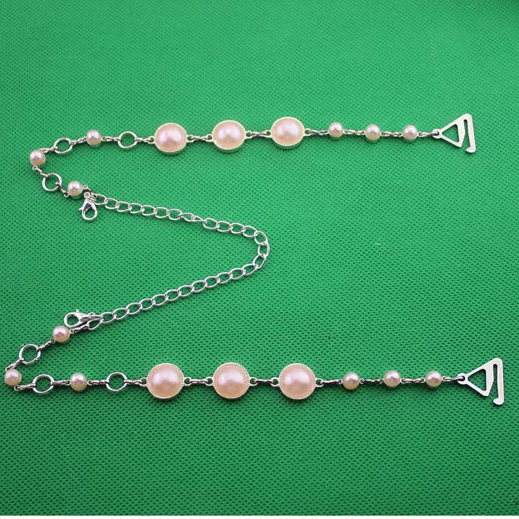 Bretelles pour lingerie Métal Perle -0056 - Ref 813957 Image 4