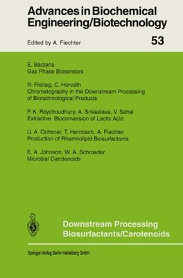 【预订】Downstream Processing Biosurfactants...
