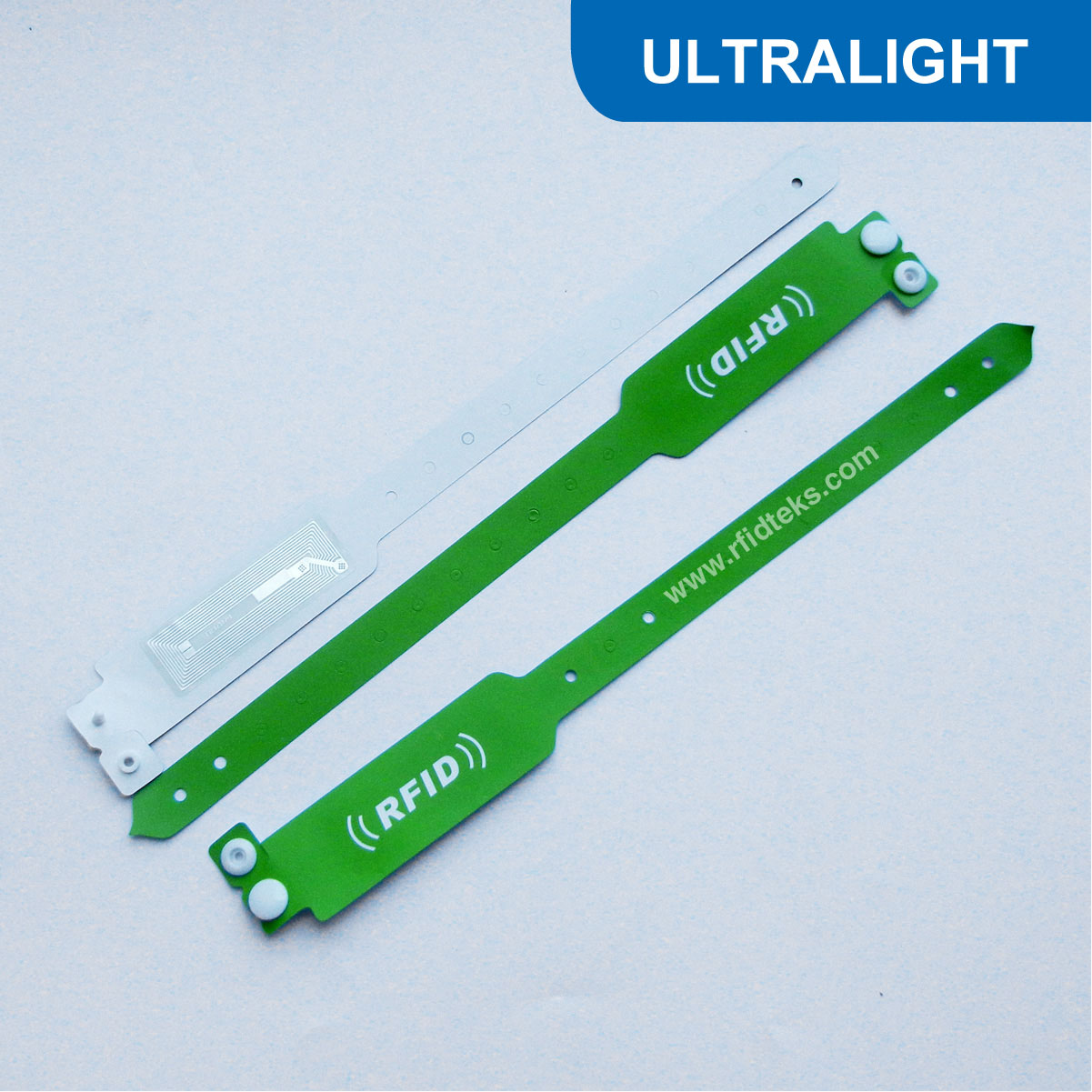NO.2 RFID电子腕带 一次性纸质电子腕带 NFC标签 Ultralight芯片