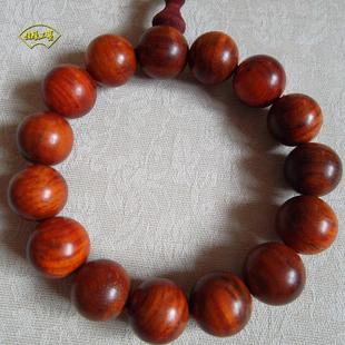 老料红木红酸枝木手串佛珠精选15颗交趾黄檀