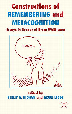 【预售】Constructions of Remembering and Met...