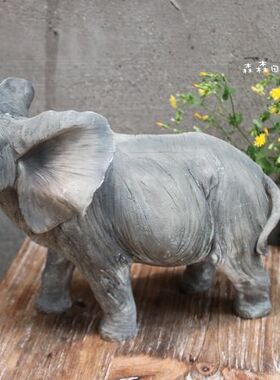 吉祥彩绘美式乡村风非洲家居装饰