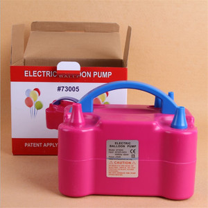 电动打气筒双孔吹气球机充气泵