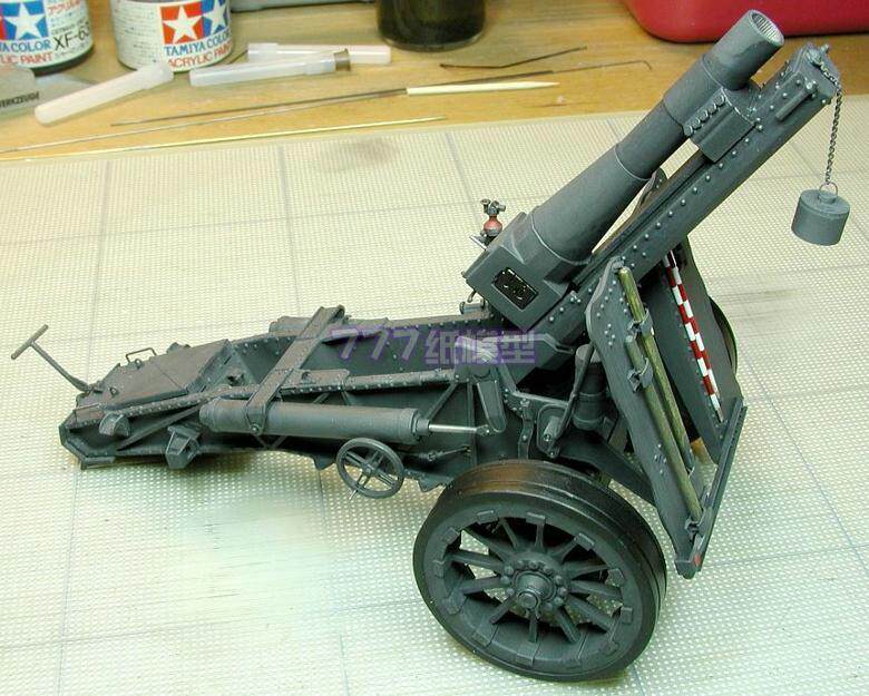sig_33大炮纸模型118手工DIY
