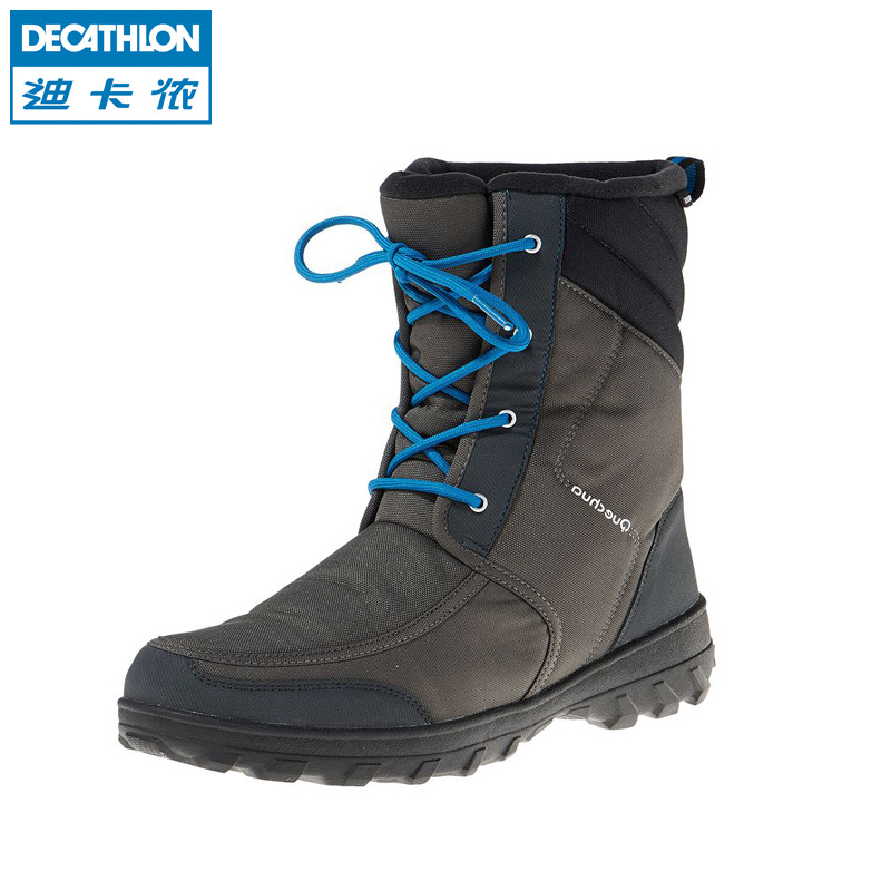 Chaussures de montagne neige en cuir DECATHLON - Ref 1066670 Image 1