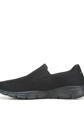 Skechers/斯凯奇网面鞋休闲鞋男鞋透气懒人鞋一脚蹬舒适正品15996