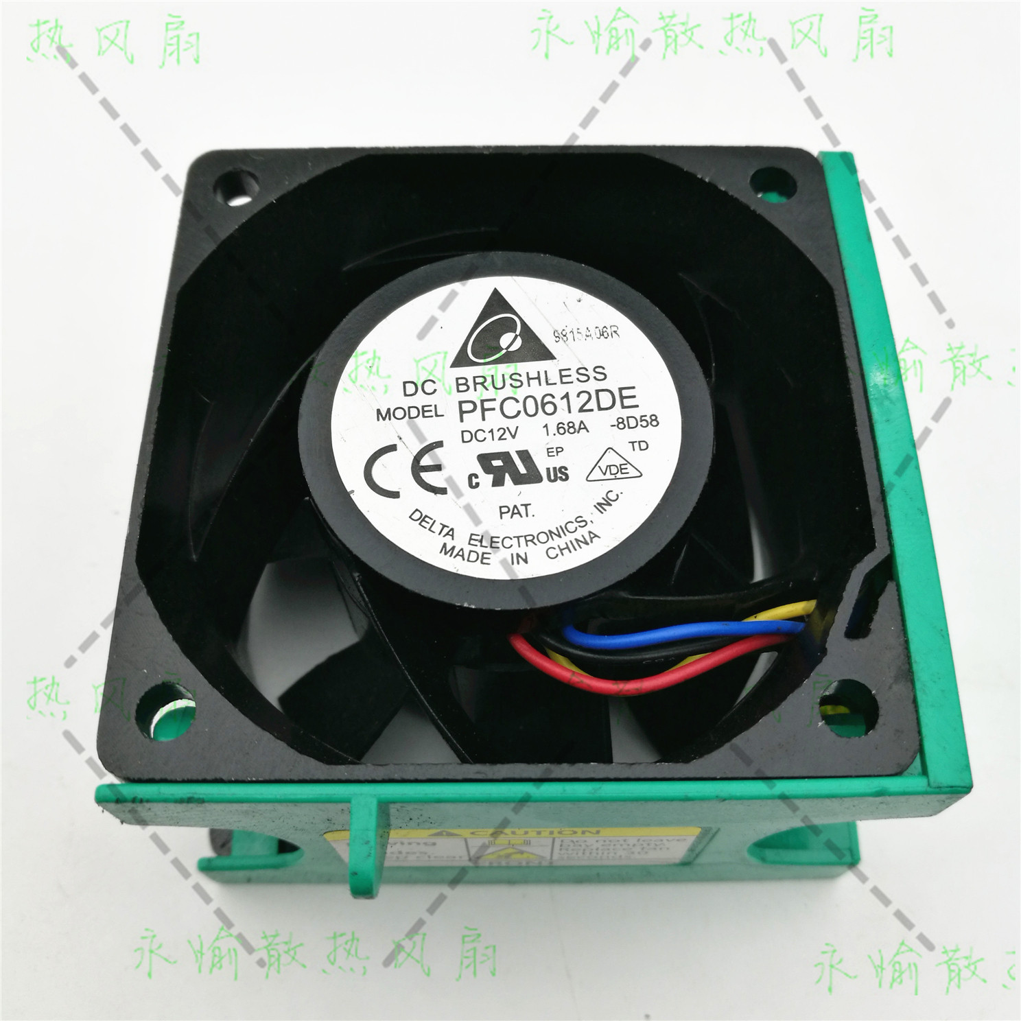 原装台达 PFC0612DE 12V 1.68A 6038 4线