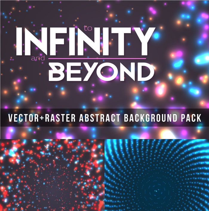 A0879矢量抽象科技光芒发散风格背景图 AI设计素材