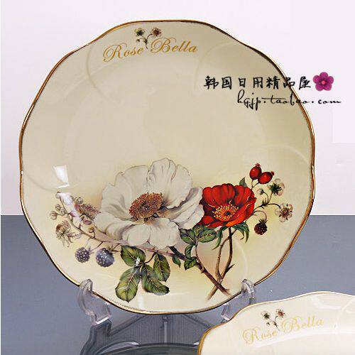 韩国进口rosebella贝拉玫瑰陶瓷