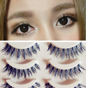 1盒包邮 5对假睫毛小恶魔diamond lash同款交叉眼尾加长 自然S14