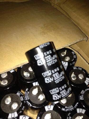 日本黑金刚 铝电解电容450V330UF 25X45 全新原装 原盒SMQ长寿命