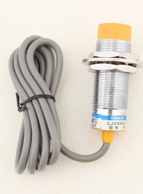 非金属感应LJC24 A3-T-Z/BX接近探头DC36V直流三线常开M塑料饲料