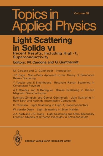 【预订】Light Scattering in Solids VI: Recen... 书籍/杂志/报纸 科普读物/自然科学/技术类原版书 原图主图