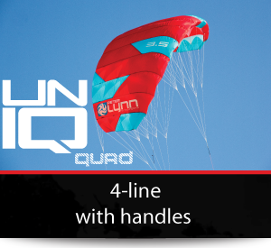 特林四线皮肤风筝迷你牵引