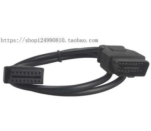 现汽车OBD2延长线ELM327 16Pin Male to Female Extension Cable