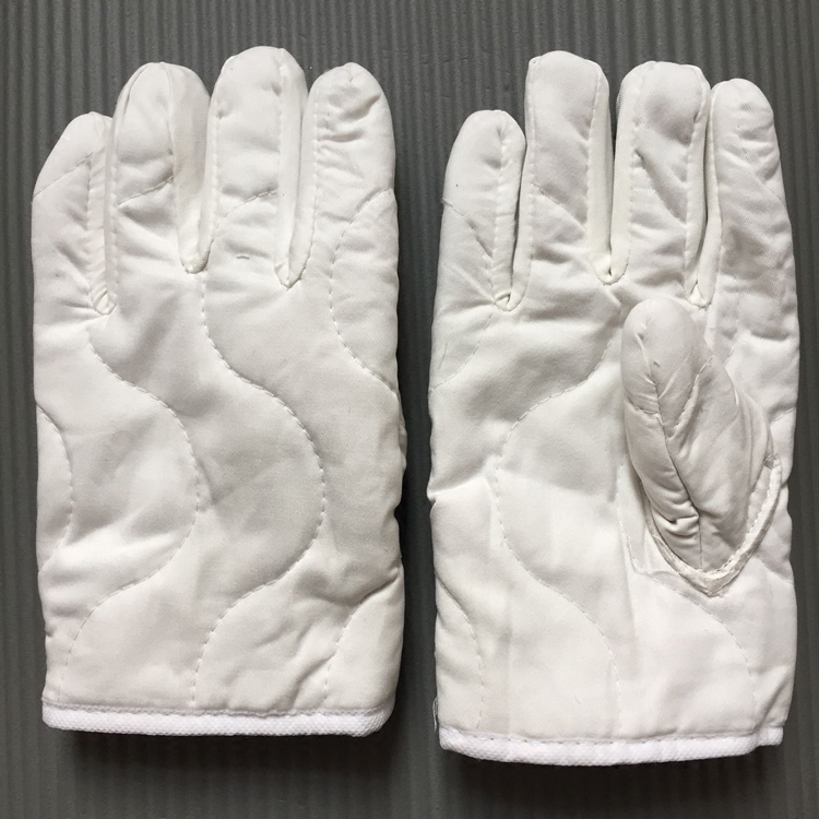 包邮耐高温加厚帆布手套加棉五指手套棉巴掌防烫隔热烤箱劳保手套