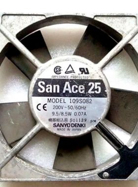 正品日本     工业散热风扇 109S082 拍前询价