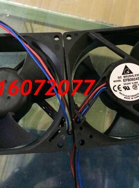 台达 EFB0924SHF 24V 0.38A 9032 9厘米 变频器 服务器EFB0924VH