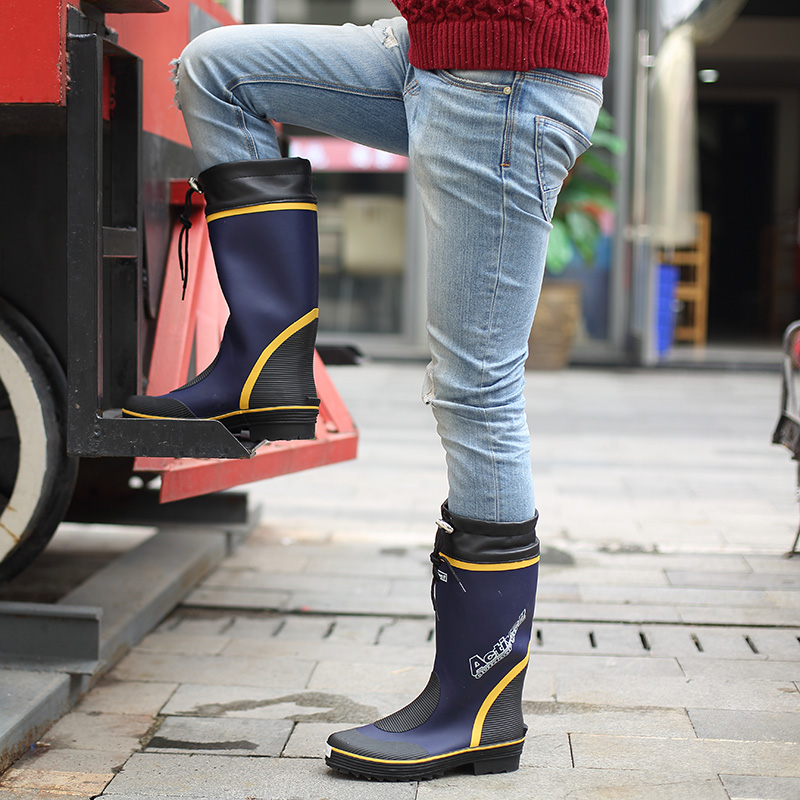 Chaussures - bottes caoutchouc homme - semelle caoutchouc - Ref 959230 Image 1
