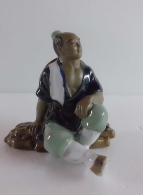 陶瓷创意人物石湾公仔酒柜工艺品