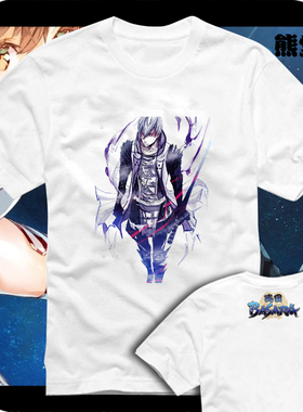 战国BASARA伊达政宗丰臣秀吉石田三成毛利元就衣服T恤短袖