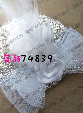 女孩节日表演出小礼帽跳舞头饰品