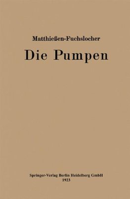 【预订】Die Pumpen: Ein Leitfaden Fur Hohere...