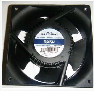 KAKU卡固 KA1238HA2 220V 0.13A 金属扇叶 防水风扇 耐高温风扇