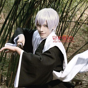 {甜心家}市丸银 鸣上悠 草摩由希一方通行银灰色cosplay假发