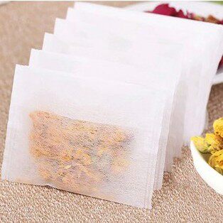 10*12cm大号玉米纤维反折茶包一次性过滤佐料包卤味袋煎药100片装