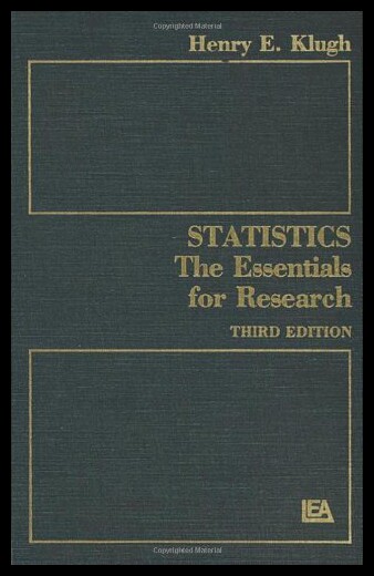 【预售】Statistics: The Essentials for Research