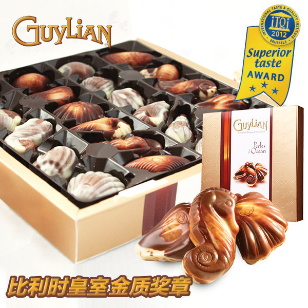GuyLian 吉利莲 金贝壳巧克力礼盒 250g 优惠券折后¥49包邮(¥89-40) 京东¥98 GuyLian 吉利莲 金贝壳巧克力礼盒 250g 优惠券折后¥49包邮(¥89-40) 京东¥98