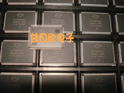 CY7C68013A-100AXC CY7C68013A 微控制器CYPRESS  QFP100品质保障