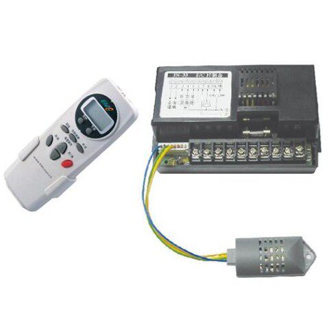 亿林温控器AC809暗藏式带遥控无线温控器温控开关温度控制器